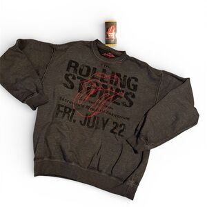 NWT The Rolling Stones Womens Medium Crewneck sweatshirt